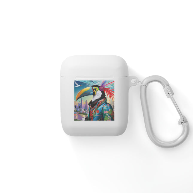 Cyber Toucan Chic AirPods Case Cover