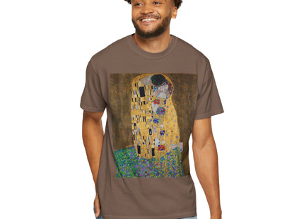 The Kiss by Gustav Klimt Unisex Garment-Dyed T-shirt