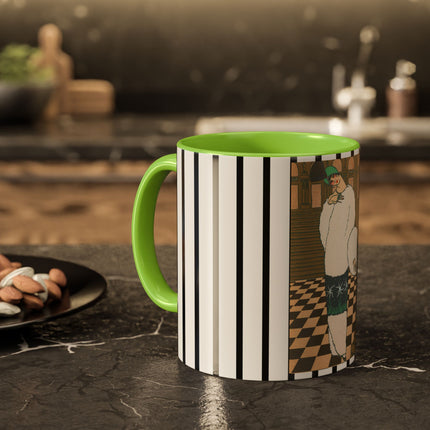 Les Hermines by Georges Lepape Colorful Mugs (11oz, 15oz)