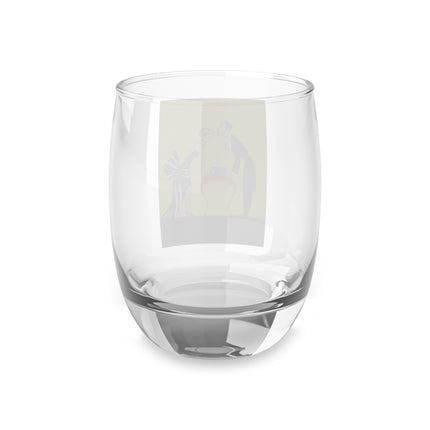 A Moment of Elegance: A Passionate Embrace Amidst Golden Splendor Whiskey Glass