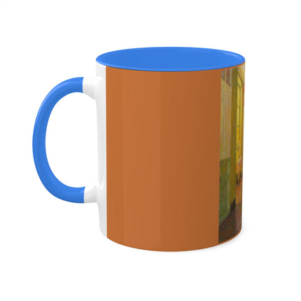 Interior, Window Light by Henri Le Sidaner Colorful Mugs, 11oz