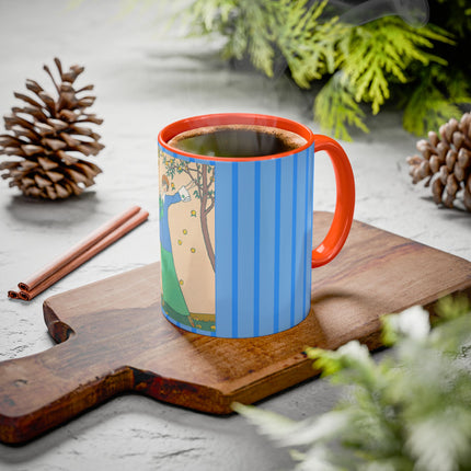 Le Verger by Georges Lepape Colorful Mugs (11oz, 15oz)