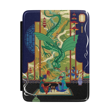 Celestial Dragon Gathering Kindle Case – Mythic Majesty & Timeless Tradition