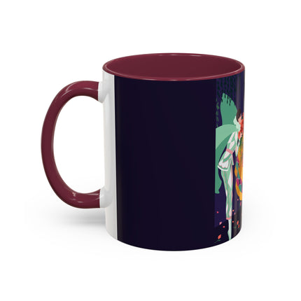 Moonlit Masquerade: The Fairy Queen's Ball Colorful Mug (11oz, 15oz) – Fairy Tale Elegance, Fantasy Charm & Enchanted Style