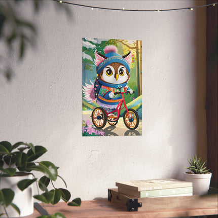 Baby Owl Fine Art Posters