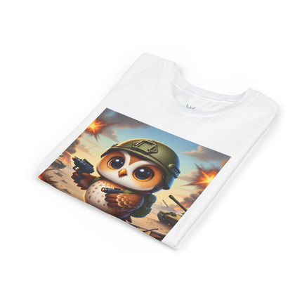 Owl on the Front Lines Youth Short Sleeve Tee