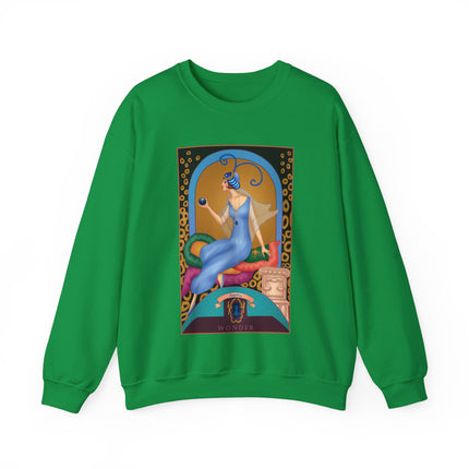 September & Sapphire (from the Gem Series) by Sofia Chiostri Heavy Blend™ Crewneck Sweatshirt