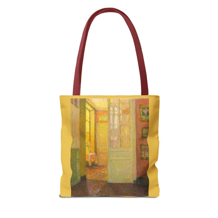 Interior, Window Light by Henri Le Sidaner Tote Bag (AOP)