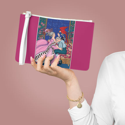 The Jealous Parrot by George Barbier Clutch Bag