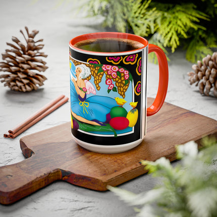 Blooms and Chicks Colorful Mugs (11oz, 15oz)
