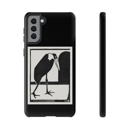 A Lame Marabou by Samuel Jessurun de Mesquita Phone Cases
