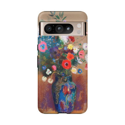 Bouquet of Flowers by Odilon Redon Phone Cases