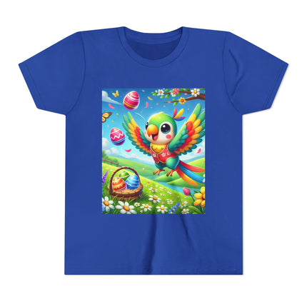 Easter Parrot Youth Short Sleeve Tee