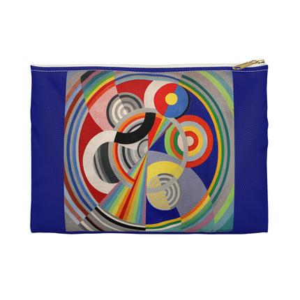 Rythme No. 1 Accessory Pouch – Robert Delaunay Orphism Abstract Art Design
