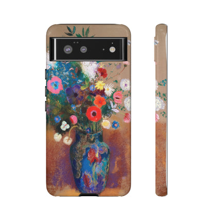 Bouquet of Flowers by Odilon Redon Phone Cases