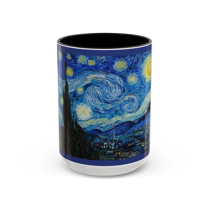 The Starry Night by Vincent Van Gogh Colorful Mugs (11oz, 15oz)