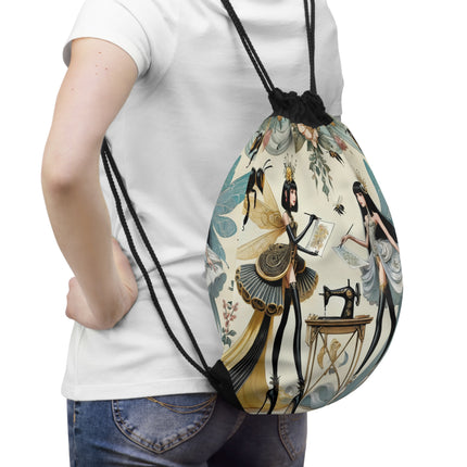The Quiet Work of Fairies Drawstring Bag – Enchanted Atelier & Gentle Magic