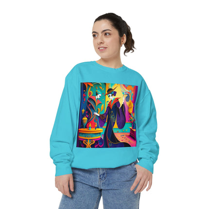 Phantoms of Elegance Unisex Garment-Dyed Sweatshirt