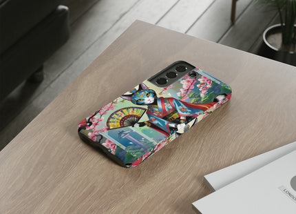 Cyberpunk Geisha Phone Cases