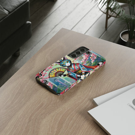 Cyberpunk Geisha Phone Cases