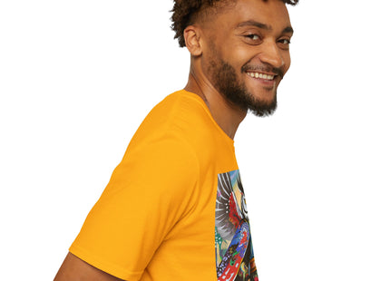 Cyberpunk Samurai Owl Softstyle T-Shirt