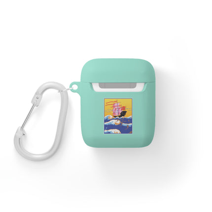 Golden Seas and Whimsical Dreams AirPods Case