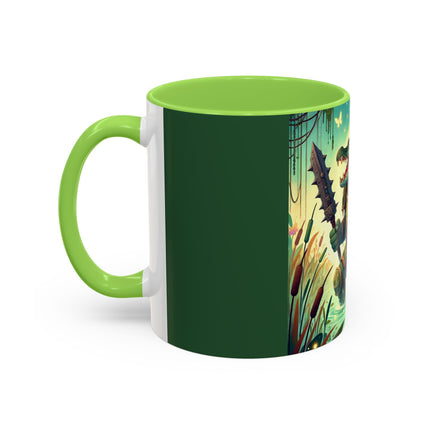 Swamp Tyrant Colorful Mugs (11oz, 15oz)