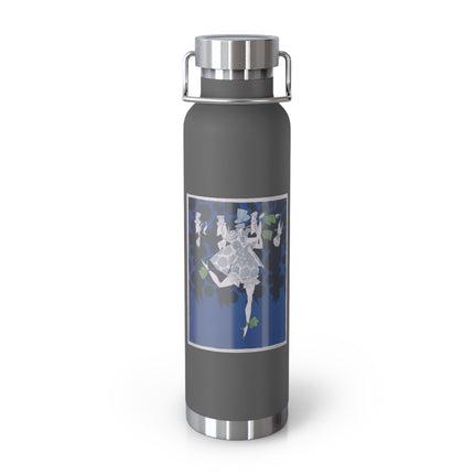 Where is my boy tonight by Ralph Barton Copper Vacuum Insulated Bottle, 22oz