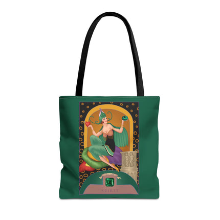 Astrology Gem Series: May & Emerald Tote Bag