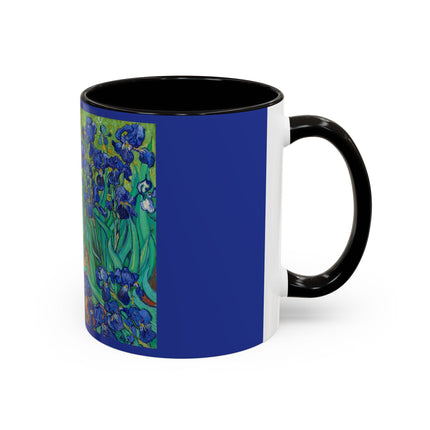Irises by Vincent Van Gogh Colorful Mugs (11oz, 15oz)