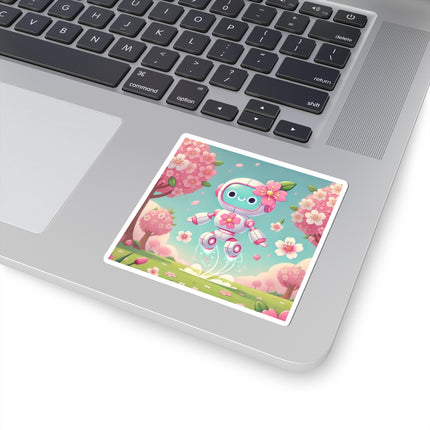 Sakura Sentinel Kiss-Cut Stickers (4 Sizes)