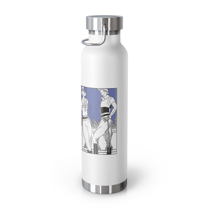 Coastal Elegance Copper Vacuum Insulated Bottle, 22oz
