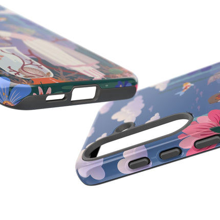 🐠🌸 The Enchanted Aquarium Garden Phone Case – Art Deco Underwater Fantasy