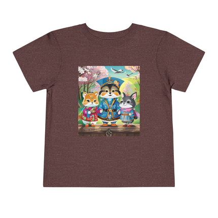 Fluffy Explorers Toddler Short Sleeve Tee