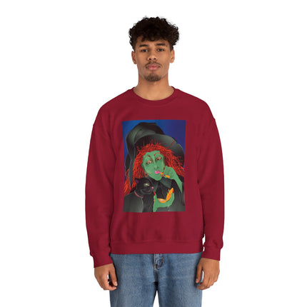 Mirror, Mirror A Witch's Touch Women’s Unisex Heavy Blend™ Crewneck Sweatshirt