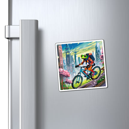 Cyberpunk Frog Magnets (3 Sizes)