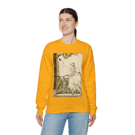 Sur talons rouges (On Red Heels) pl 02 by Gerda Wegener Heavy Blend™ Crewneck Sweatshirt