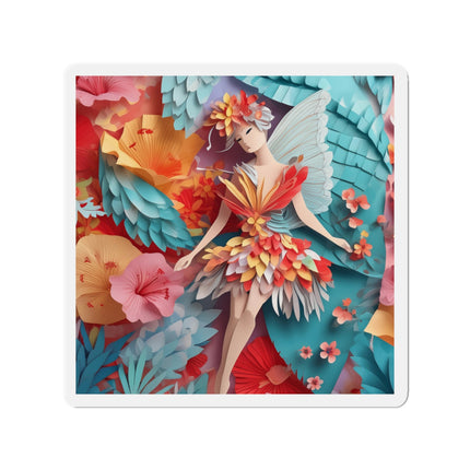 Hibiscus Fairy Die-Cut Magnets (4 Sizes)
