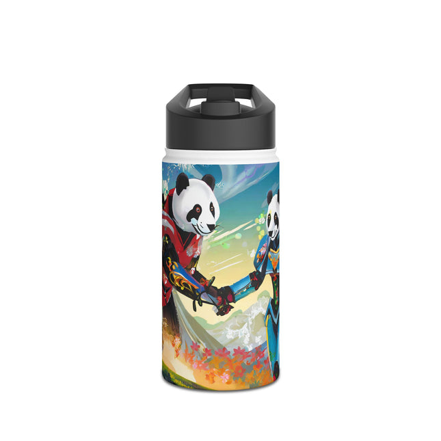 Cyber Punk Robots Stainless Steel Water Bottle
