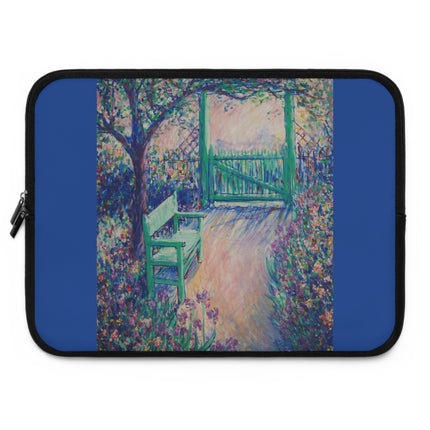 The Artist’s Garden (The Green Chair) by Theodore Earl Butler Laptop Sleeve