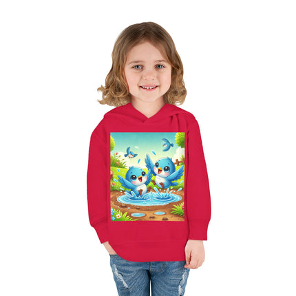 Bluebird Playtime Toddler Pullover Fleece Hoodie
