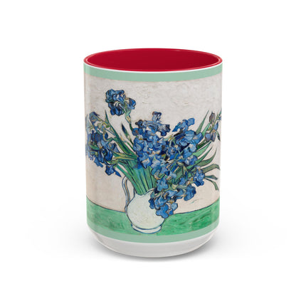 Irises by Vincent Van Gogh Colorful Mugs (11oz, 15oz)