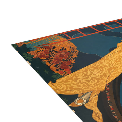 🍇✨ The Lady In The Golden Garden Postcard Bundles – Art Deco Fashion Elegance