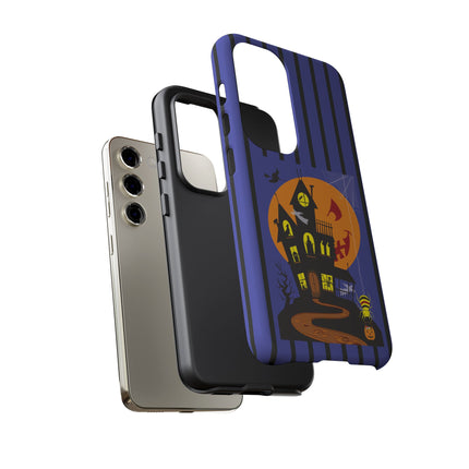 Halloween Night at the Haunted House Phone Cases