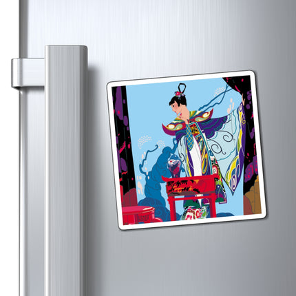 A Visual Journey by Umberto Brunelleschi Magnets (3 Sizes)