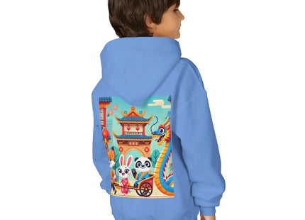Lantern Street Dragon Parade Youth Heavy Blend Hooded Sweatshirt