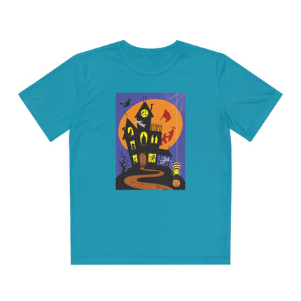 Halloween Night at the Haunted House Youth Competitor Tee