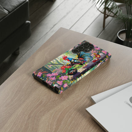 Cyberpunk Rooster Phone Cases