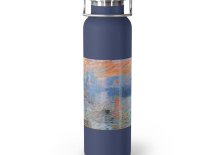 Sunrise by Claude Monet Copper Vacuum Insulated Bottle, 22oz
