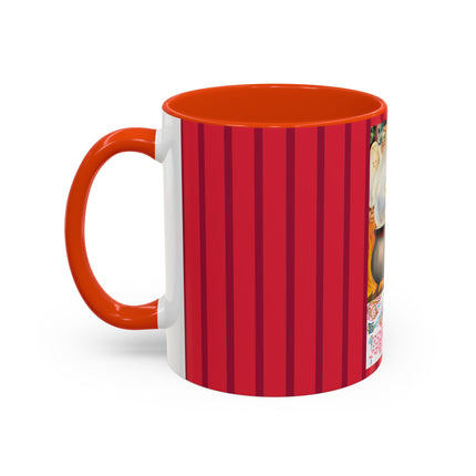 The Hallowe'en Cauldron In the Firelight's Gleam Colorful Mugs (11oz, 15oz)